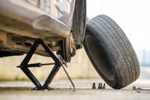 broken wheel