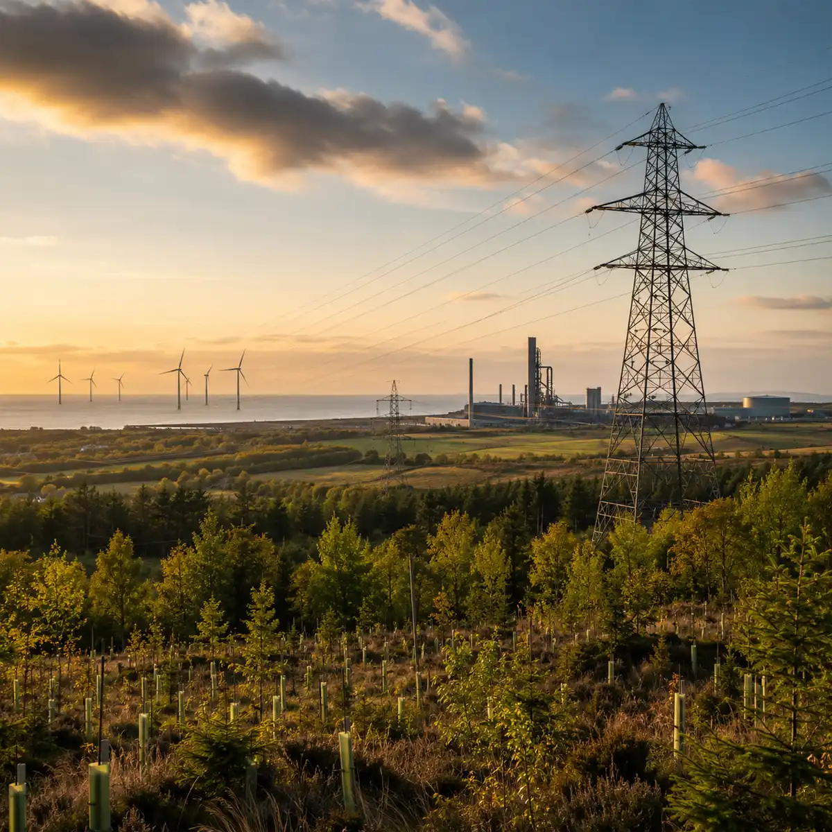 How the UK Plans to Reach Net Zero Emissions by 2050